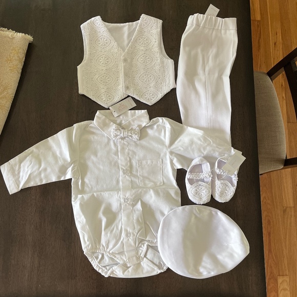 Boys Baptism/ ring bearer outfit
